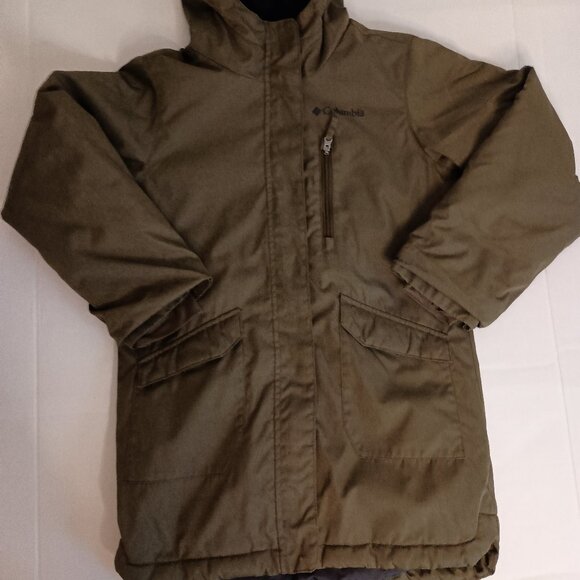Columbia Girls Suttle Mountain Long Insulated Winter Jacket Size Small 7/8 - Picture 4 of 15